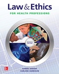 Cover: Law & Ethics for Health Professions - McGraw-Hill Inc.,US