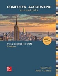 Abbildung von: Computer Accounting Essentials Using QuickBooks 2015 - McGraw Hill Higher Education