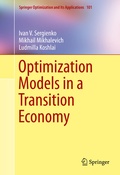 Cover: Optimization Models in a Transition Economy - Springer