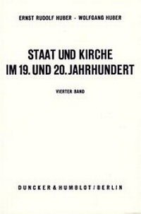 Abbildung von: Staat und Kirche im 19. und 20. Jahrhundert. - fibre