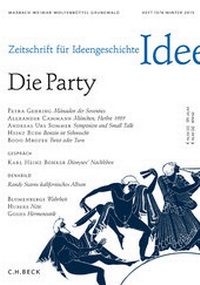 Enlarge image Cover: Zeitschrift für Ideengeschichte Heft IX/4 Winter 2015 - C.H.BECK