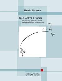 Abbildung von: Four German Songs - Boosey & Hawkes Bote & Bock