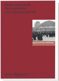 Cover: Basel im Ersten Weltkrieg - Schwabe Verlagsgruppe AG Schwabe Verlag