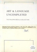 Cover: Art & Language Uncompleted - Museu D'Art Contemporani de Barcelona (MACBA)