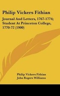 Cover: Philip Vickers Fithian - Kessinger Publishing