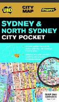 Abbildung von: Sydney & North Sydney Pocket City Map 260 21st ed - UBD Gregory's