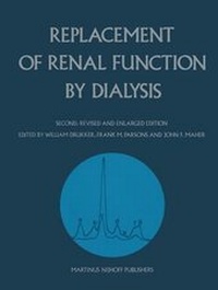 Enlarge image Cover: Replacement of Renal Function by Dialysis - Kluwer Academic Publishers