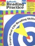 Cover: Authentic Reading Practice, Grades 4-6 - Evan-Moor Educational Publishers