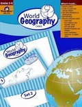 Cover: World Geography Cards, Grades 3-6 - Evan-Moor Educational Publishers