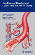 Cover: Handbook of Bleeding and Coagulation for Neurosurgery - Thieme Publishers