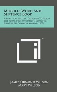 Enlarge image Cover: Merrills Word and Sentence Book - Literary Licensing, LLC