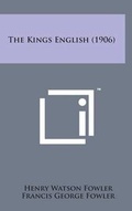Cover: The Kings English (1906) - Literary Licensing, LLC