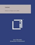 Cover: Lakme - Literary Licensing, LLC