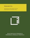 Cover: Bergerettes - Literary Licensing, LLC