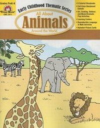 Enlarge image Cover: All about Animals Around the World - Evan-Moor Educational Publishers