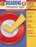 Cover: Reading Assessment Tasks - Evan-Moor Educational Publishers