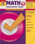 Cover: Math Assessment Tasks, Grade 2 - Evan-Moor Educational Publishers