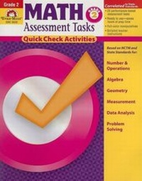 Enlarge image Cover: Math Assessment Tasks, Grade 2 - Evan-Moor Educational Publishers