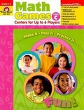 Cover: Math Games Level C Grades 2-3 - Evan-Moor Educational Publishers