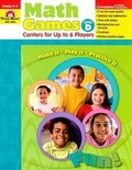 Cover: Math Games Level D Grades 3-4 - Evan-Moor Educational Publishers