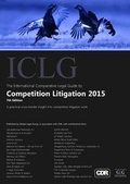 Cover: The International Comparative Legal Guide to: Competition Litigation 2015 - Global Legal Group Ltd