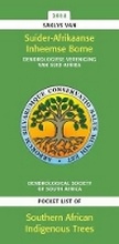 Cover: Saklys van Suider-Afrikaanse inheemse bome/ Pocket list of Southern African indigenous trees - Briza