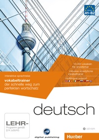 Abbildung von: interaktive sprachreise vokabeltrainer deutsch - Hueber Verlag