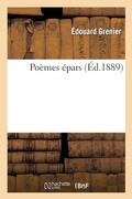 Cover: Poemes Epars - Hachette Livre - BNF