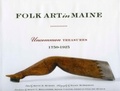 Cover: Folk Art in Maine - Down East Books