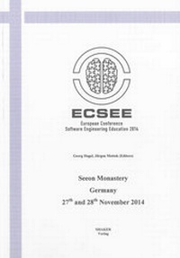 Enlarge image Cover: European Conference on Software Engineering Education - Shaker