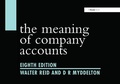 Cover: The Meaning of Company Accounts - Gower Publishing Ltd