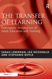 Enlarge image Cover: The Transfer of Learning - Gower Publishing Ltd