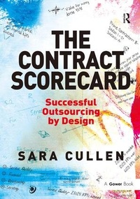 Enlarge image Cover: The Contract Scorecard - Gower Publishing Ltd