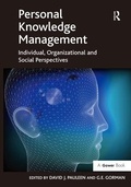 Cover: Personal Knowledge Management - Gower Publishing Ltd