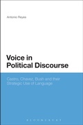 Cover: Voice in Political Discourse - Bloomsbury Academic