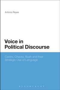 Enlarge image Cover: Voice in Political Discourse - Bloomsbury Academic