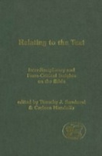 Enlarge image Cover: Relating to the Text - T.& T.Clark Ltd
