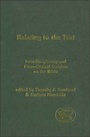 Cover: Relating to the Text - Continuum International Publishing Group Ltd.