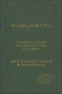 Enlarge image Cover: Relating to the Text - Continuum International Publishing Group Ltd.