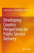 Cover: Developing Country Perspectives on Public Service Delivery - Springer