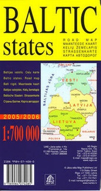 Abbildung von: Baltic States - Jana Seta Map Publishers Ltd