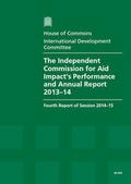 Cover: The Independent Commission for Aid Impact's performance and annual report 2013-14 - TSO