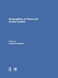 Cover: Geographies of Peace and Armed Conflict - Routledge