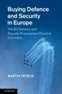 Cover: Buying Defence and Security in Europe - Cambridge University Press