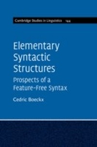 Enlarge image Cover: Elementary Syntactic Structures - Cambridge University Press
