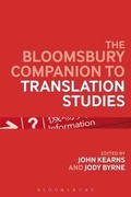 Cover: Bloomsbury Companion to Translation Studies - Continuum Publishing Corporation