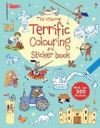 Enlarge image Cover: Usborne Terrific Colouring and Sticker Book - Usborne Publishing Ltd