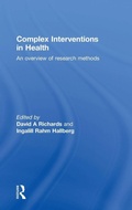 Cover: Complex Interventions in Health - Routledge