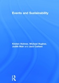 Cover: Events and Sustainability - Routledge