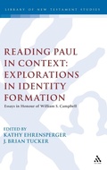 Bild: Reading Paul in Context: Explorations in Identity Formation - T.& T.Clark Ltd